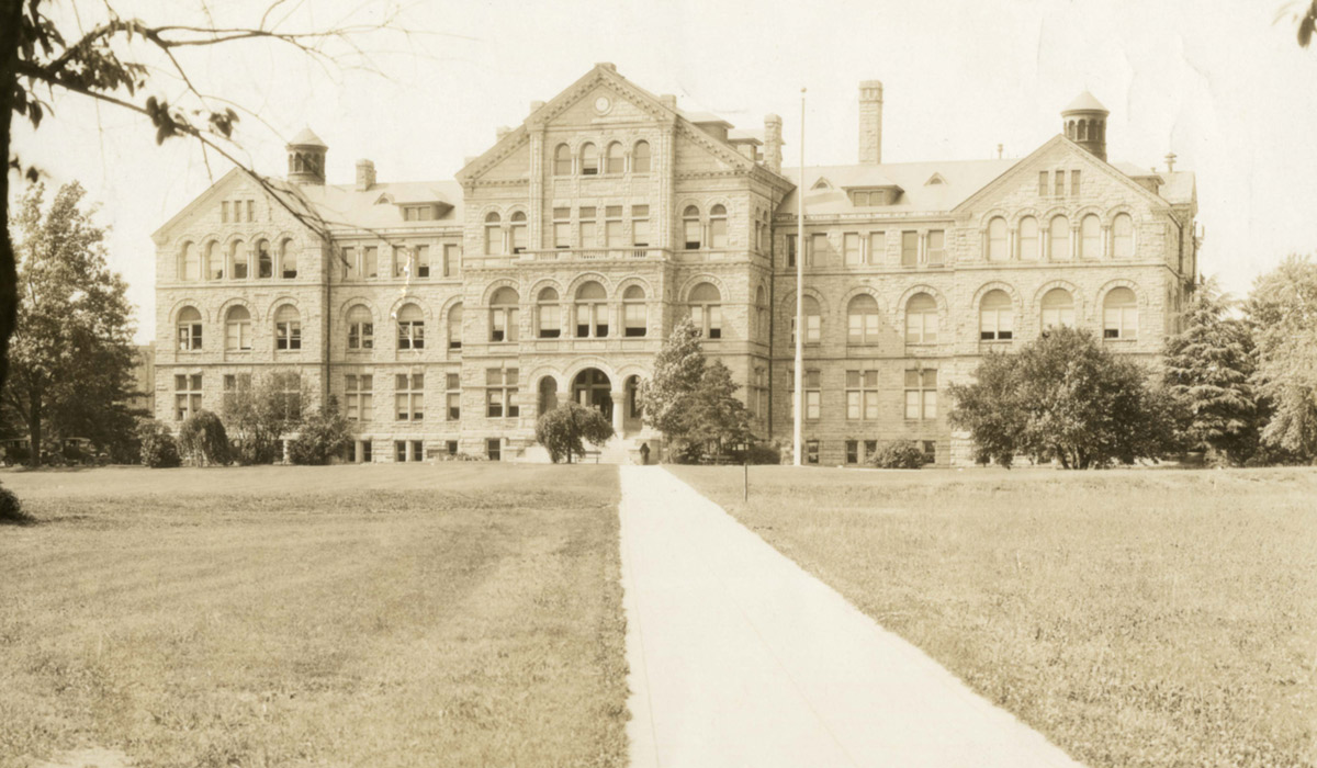 Historic campus photo